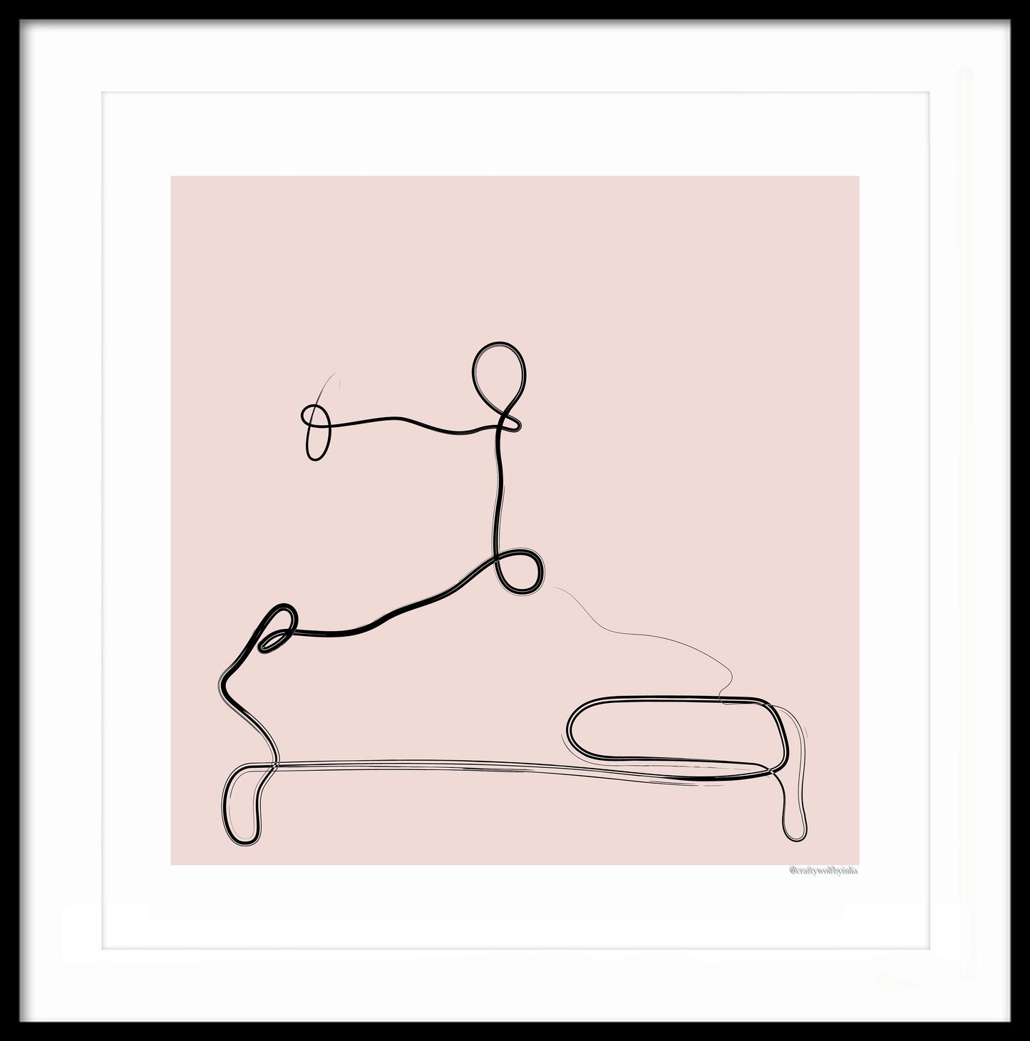Pilates Reformer Art Prints, Pilates Pose Poster