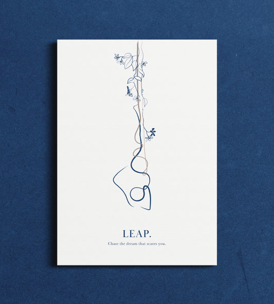 Aerial Yoga Line Art - Modern Minimalist Print for Yoga Studio Decor