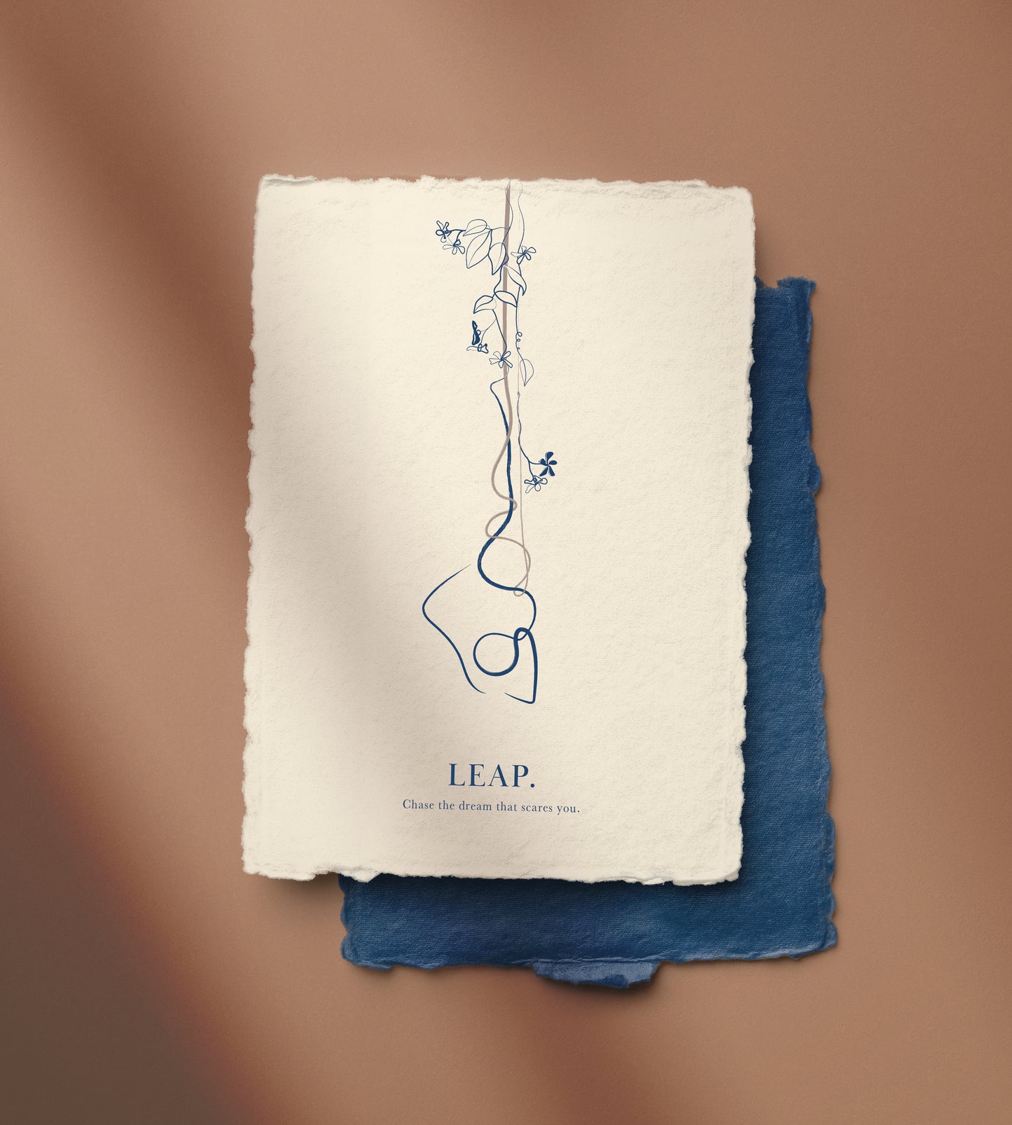 Aerial Yoga Line Art - Modern Minimalist Print for Yoga Studio Decor