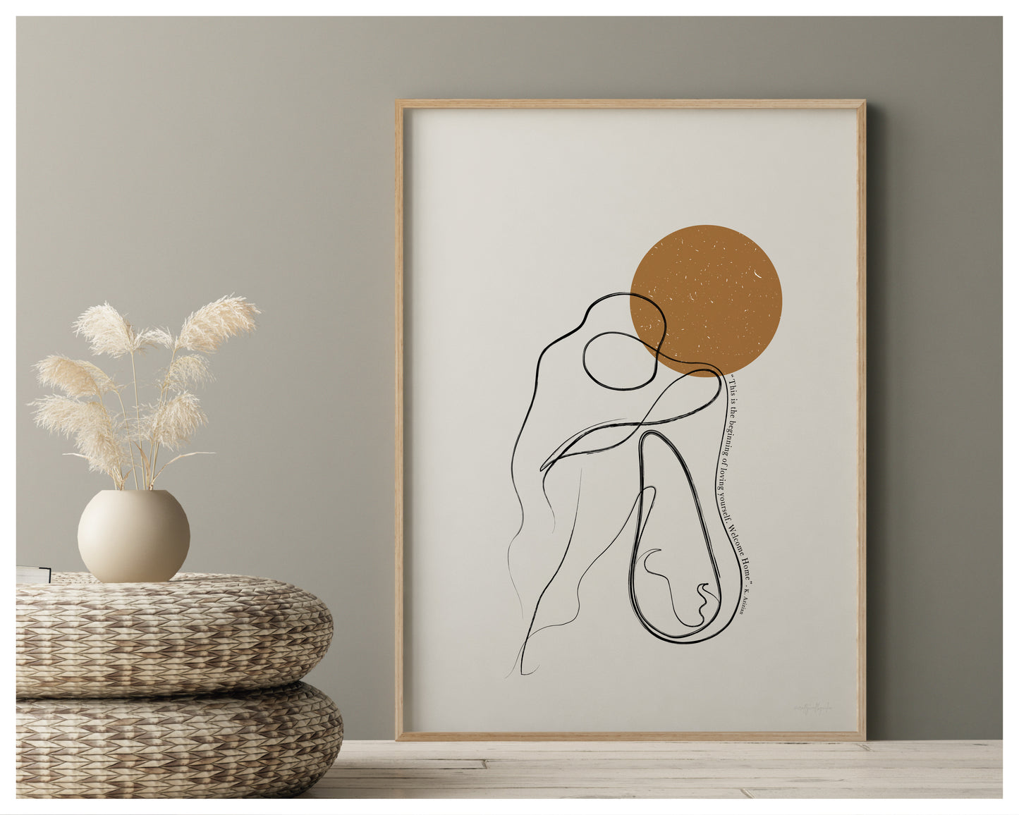 'Welcome home' - Self Love Art