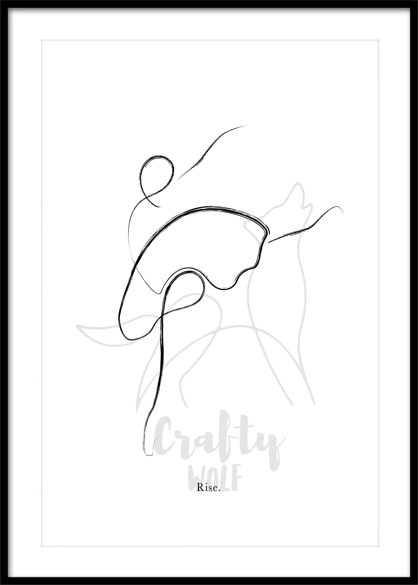 'Rise' - Ballet Wall Art