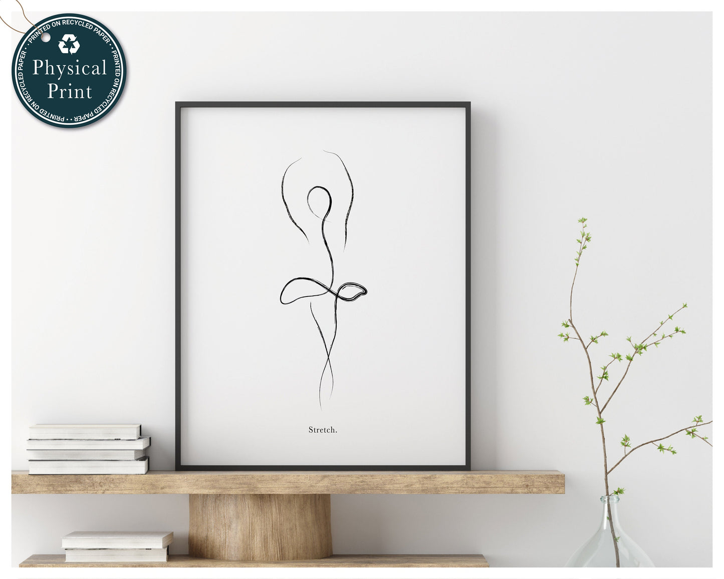 'Stretch' - Ballerina Print