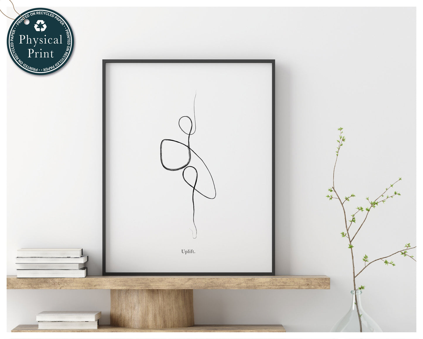 'Uplift' - Ballerina Wall Art