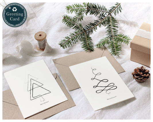Minimalistic Christmas Cards