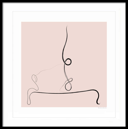 Pilates Reformer Art Prints, Pilates Pose Poster