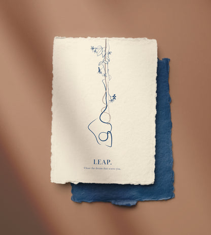 Aerial Yoga Line Art - Modern Minimalist Print for Yoga Studio Decor