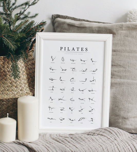 Classical and Reformer Pilates - Set of 2 art prints