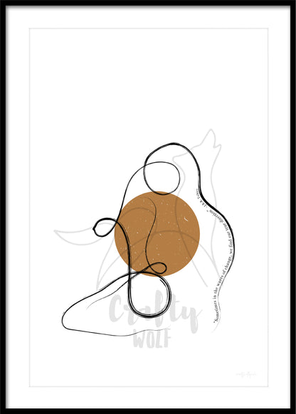 Feminine Energy - Self Love Line Art