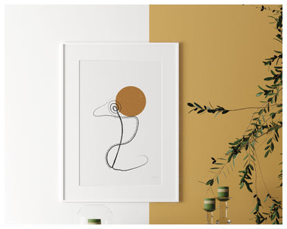 'Anxiety' - Self Love Art Print