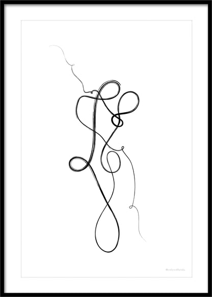'Lovers' - Fine Line Art