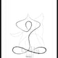 'Breathe | Calm | Patience' - Set of 3 Yoga Art Prints