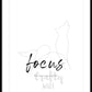 'Focus' Collection - Yoga Line Art