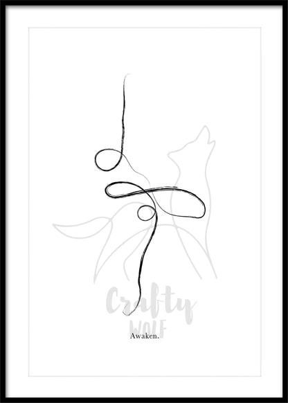 'Awaken' - Ballet Print