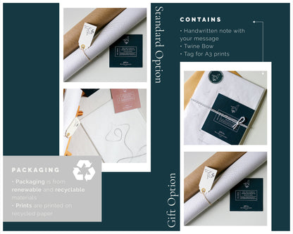 'Breathe | Calm | Patience' - Set of 3 Yoga Art Prints