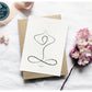 'Patience' Lotus Pose - Yoga Plantable Seeds Card
