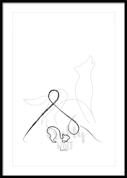 Set of 3 art prints - Yoga Cat Collection