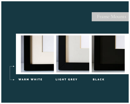 Black Wood Poster Frame