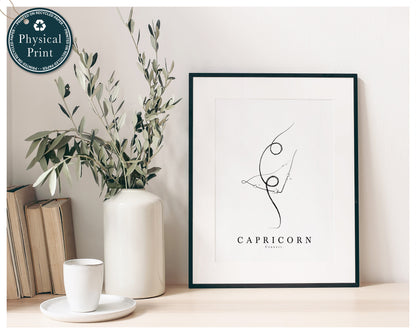 'Zodiac Art' - Yoga Constellation Print - January -> June