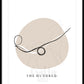 'Roll over' Pose - Minimalist Pilates Wall Art